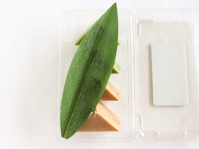 六花亭　七夕さま　笹の葉