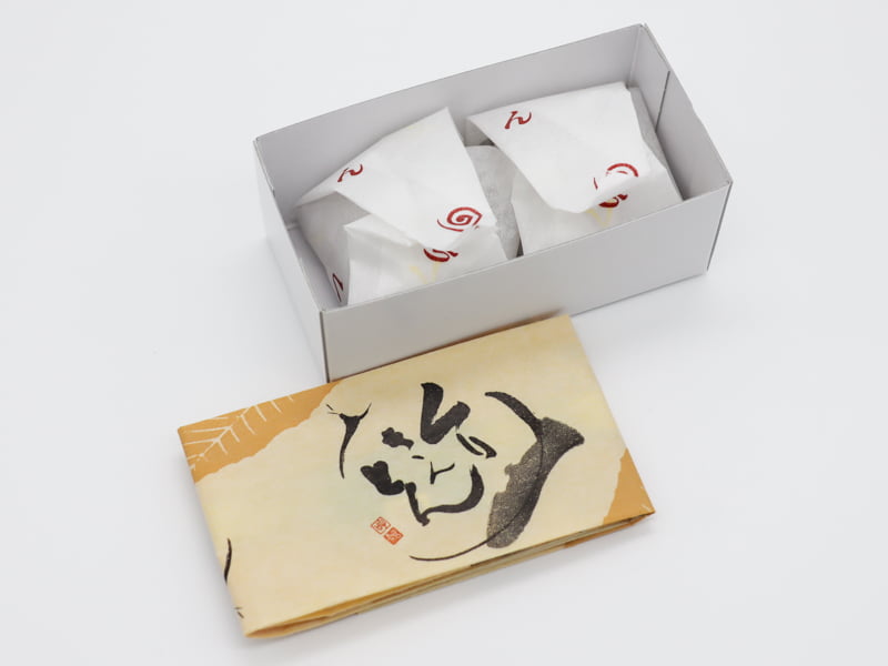 叶 匠壽庵 くりきんとんの開封写真