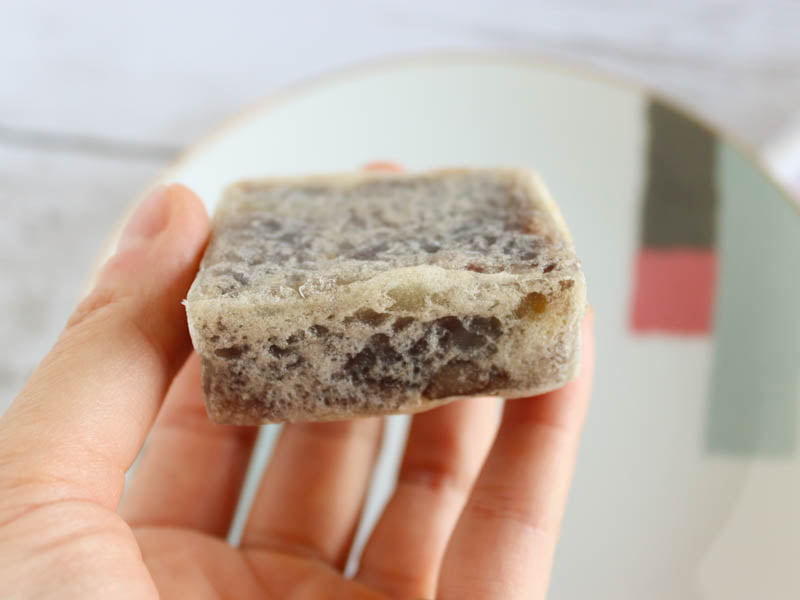 六花亭栗きんつば 横から見たところ