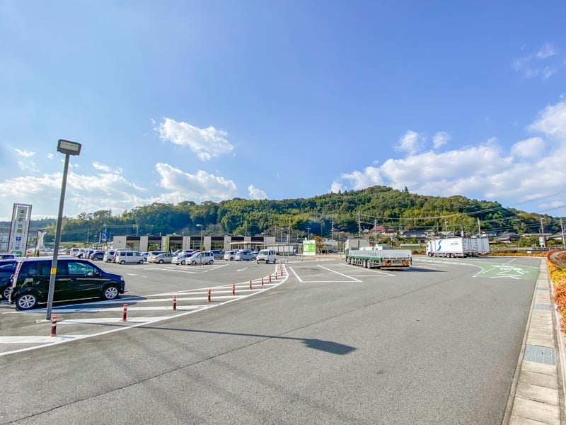 道の駅 世羅：駐車場