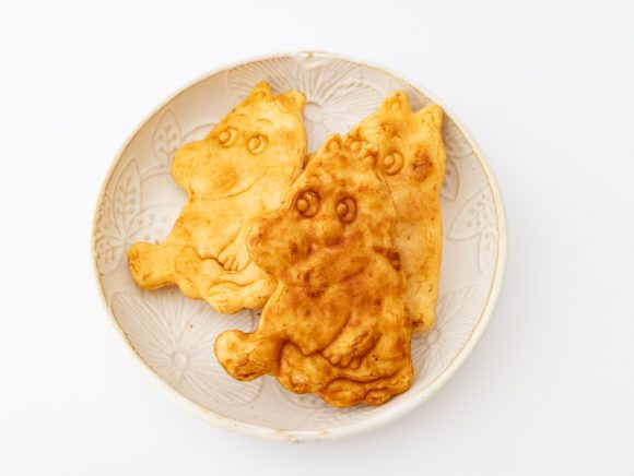 ムーミンバレーパーク箱入りせんべい中身