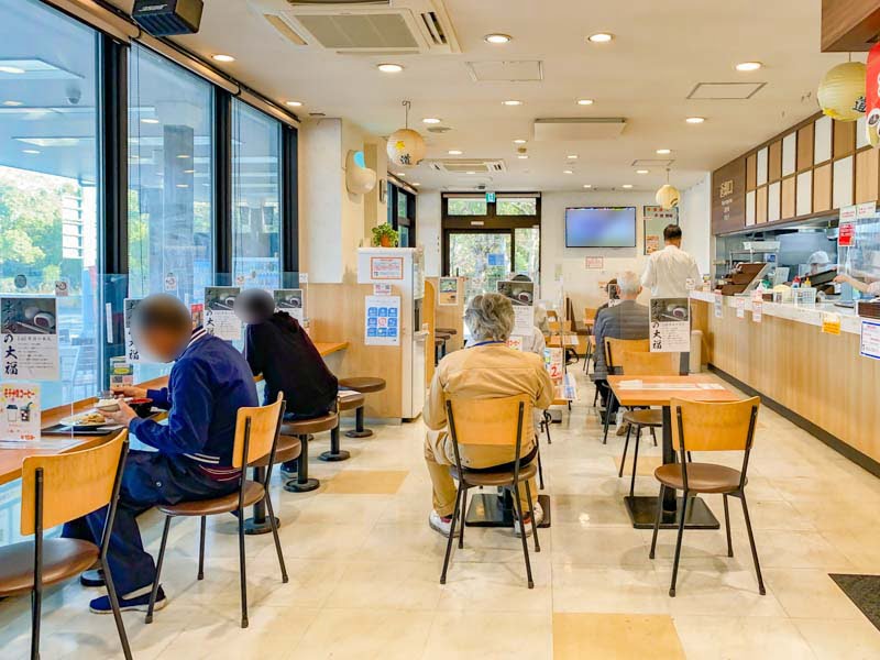 道口パーキングエリア：下り線 フードコート