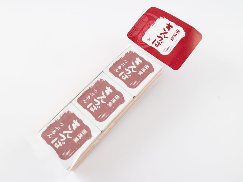 回進堂 きんつば外装