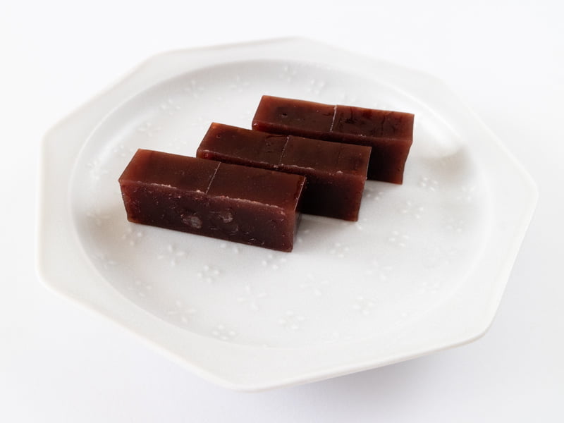 回進堂 岩谷堂羊羹(小倉)断面