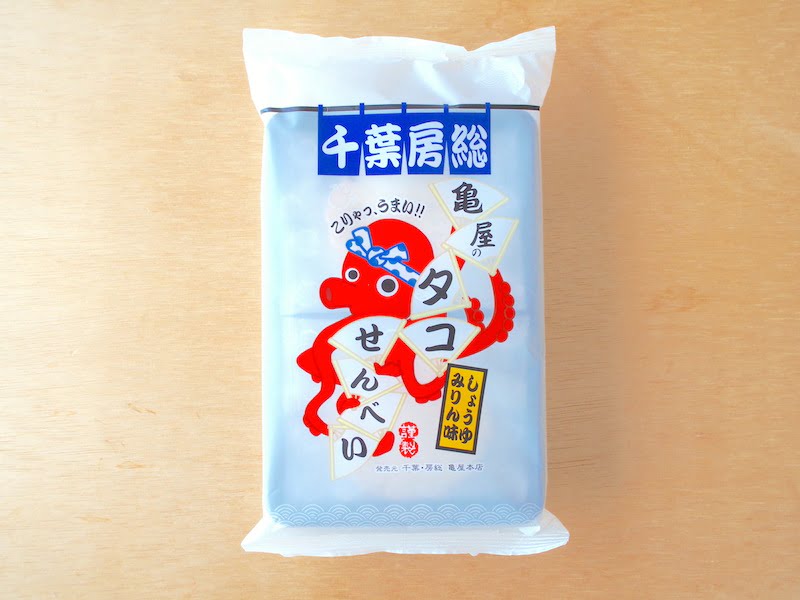 亀屋本店のタコせんべい