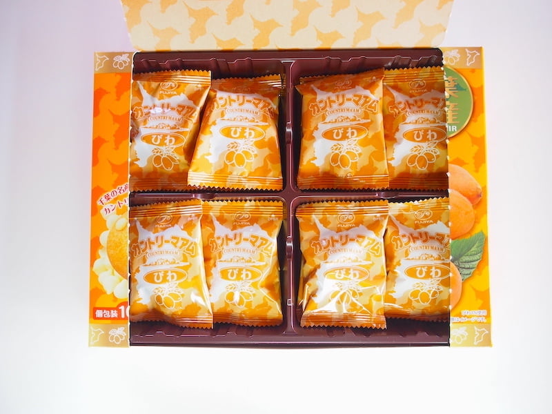 びわカントリーマアムの中身