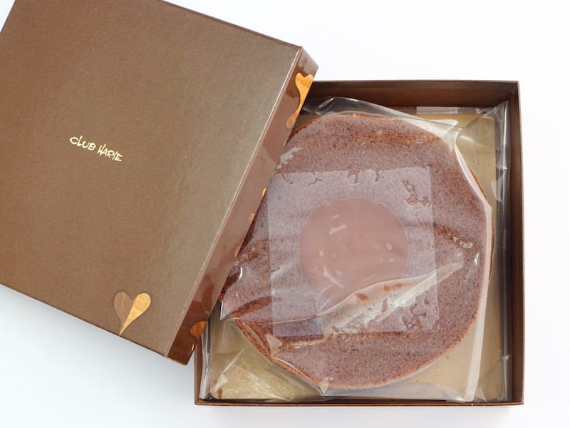 クラブハリエ　ショコラバーム　箱を開けたところ