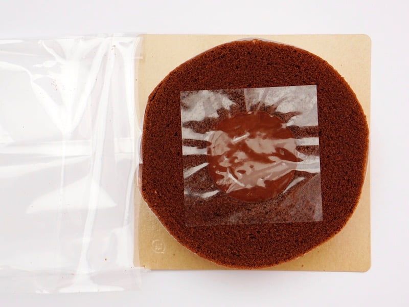 クラブハリエ　ショコラバーム　透明な袋から出したところ