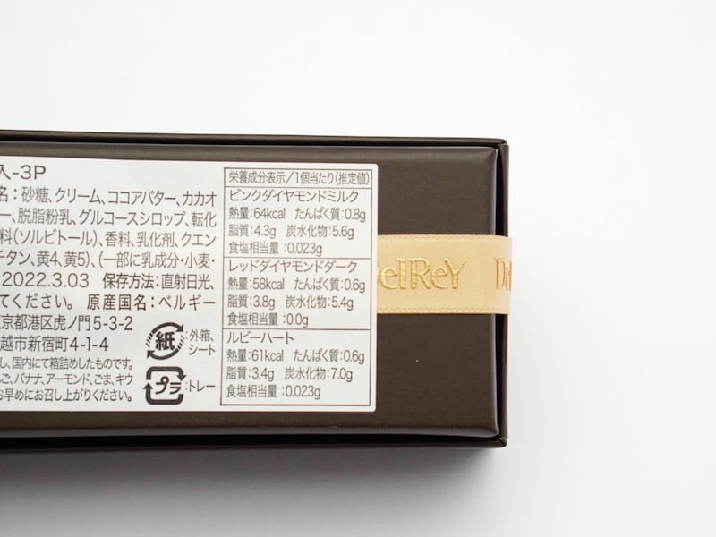 デルレイセレクション　カロリー