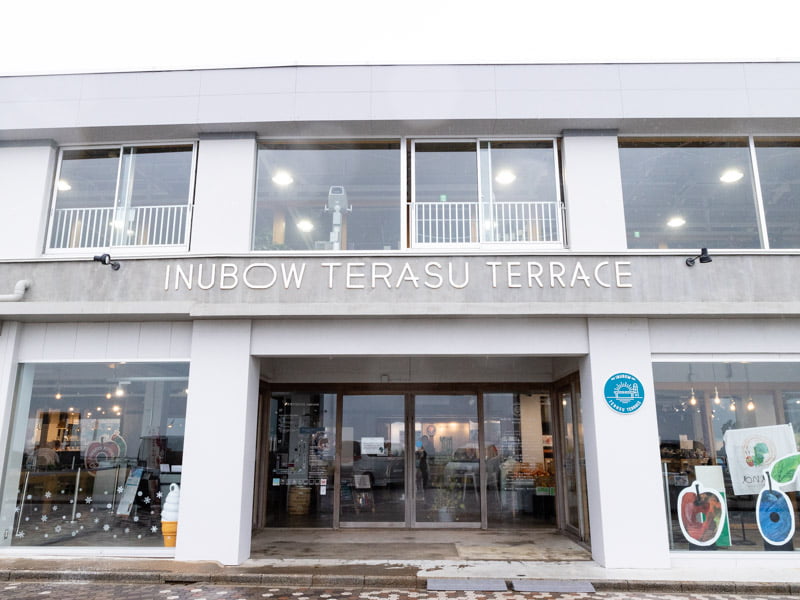 犬吠テラステラスの外観