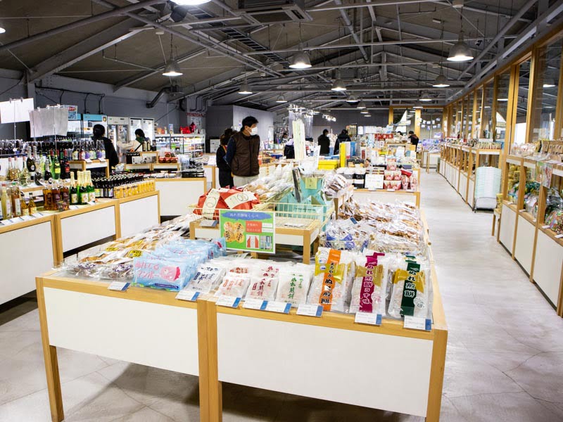 犬吠テラステラスのお土産売り場