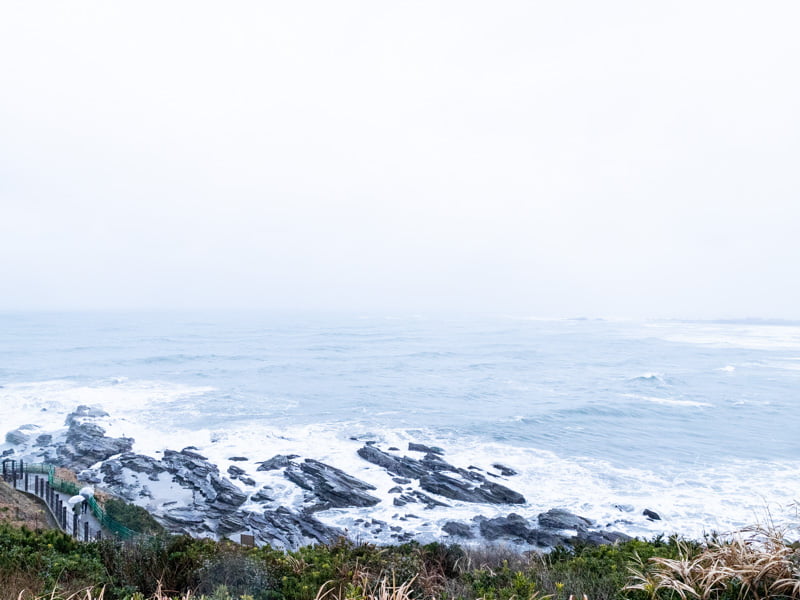 犬吠埼からの太平洋