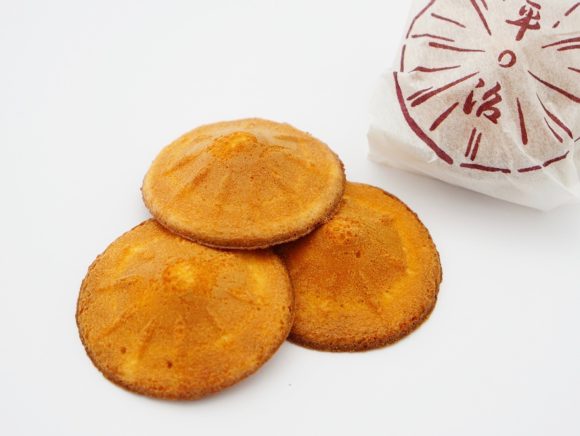 平治煎餅本店 平治煎餅 中身拡大