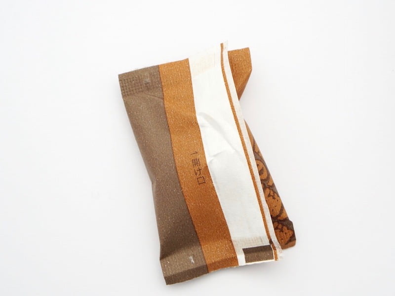 深川屋 黒糖 関の戸 開け口