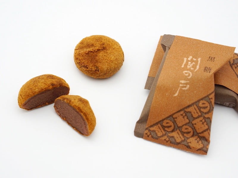 深川屋 黒糖 関の戸 個包装と中身