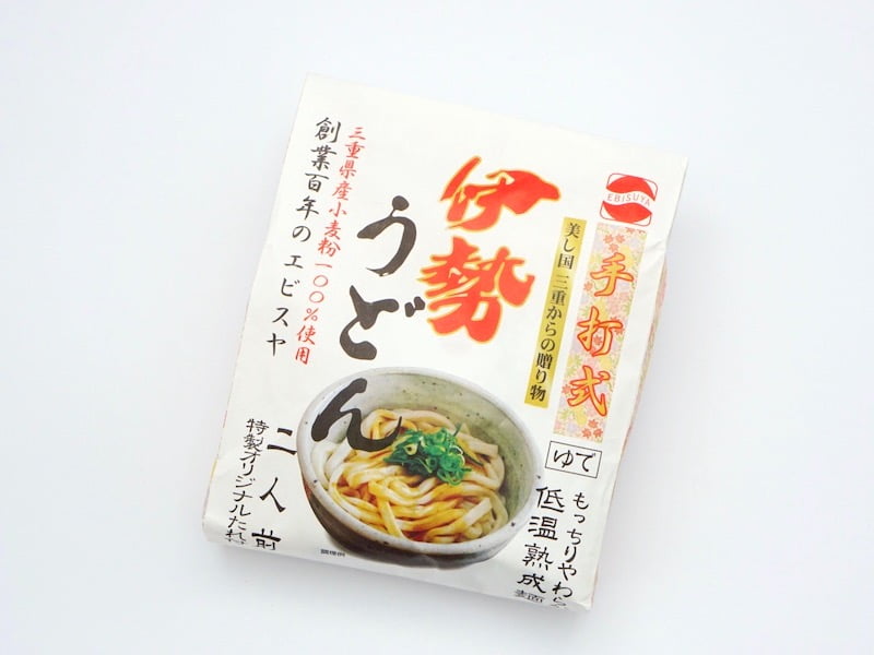 エビスヤ三重食品 伊勢うどん 外装