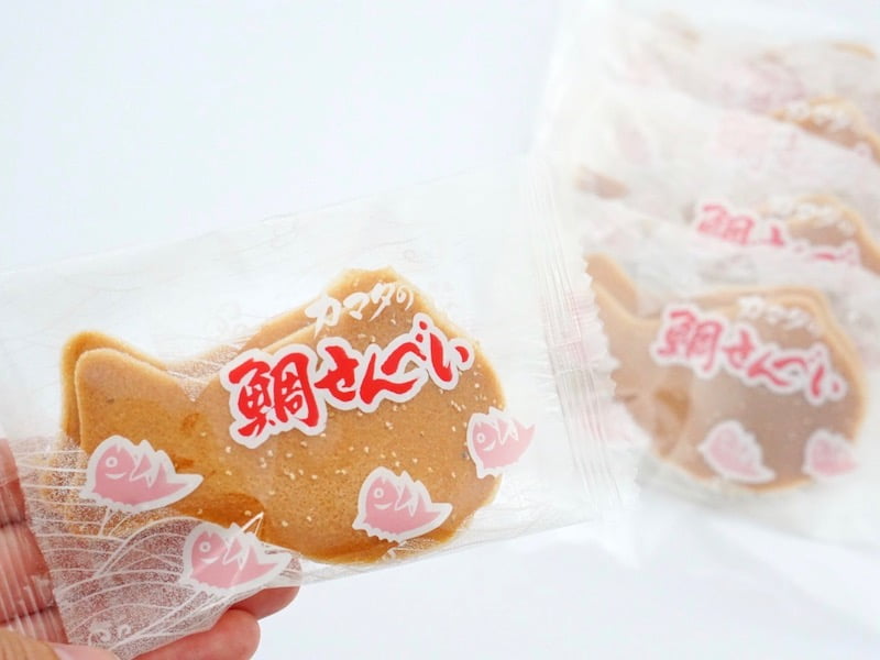 房総銘菓 カマタの鯛せんべい 個包装