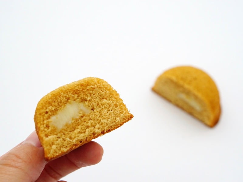マックスコーヒーシフォンケーキ 断面