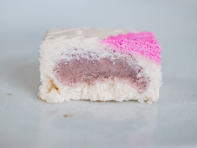 一力堂 姫小袖：断面