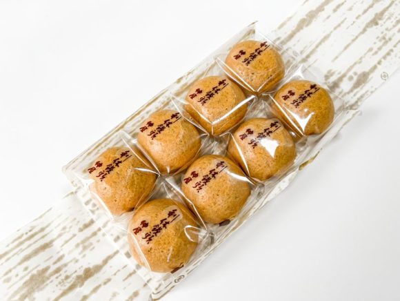 仲屋・利休饅頭の開封