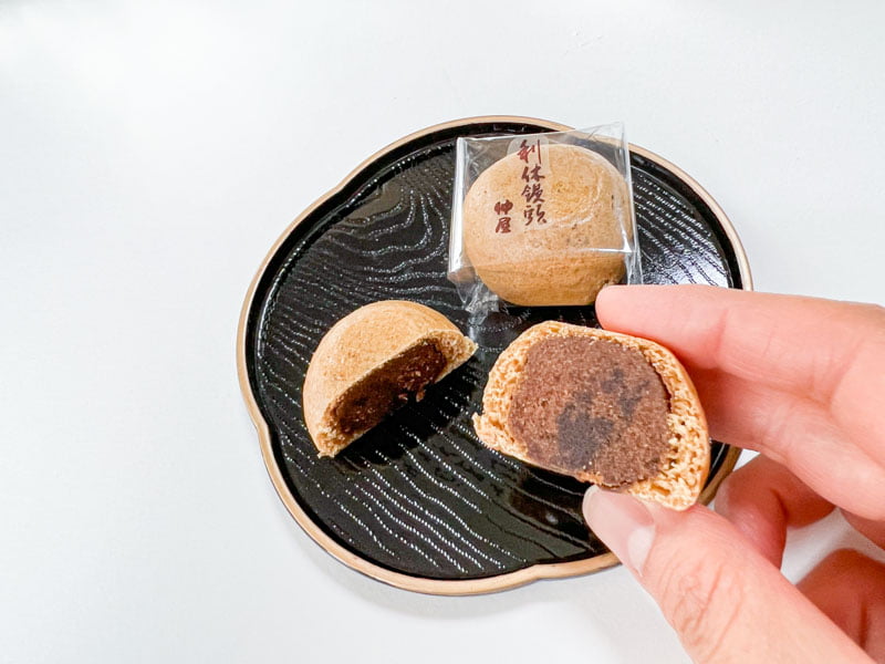 仲屋・利休饅頭のこし餡