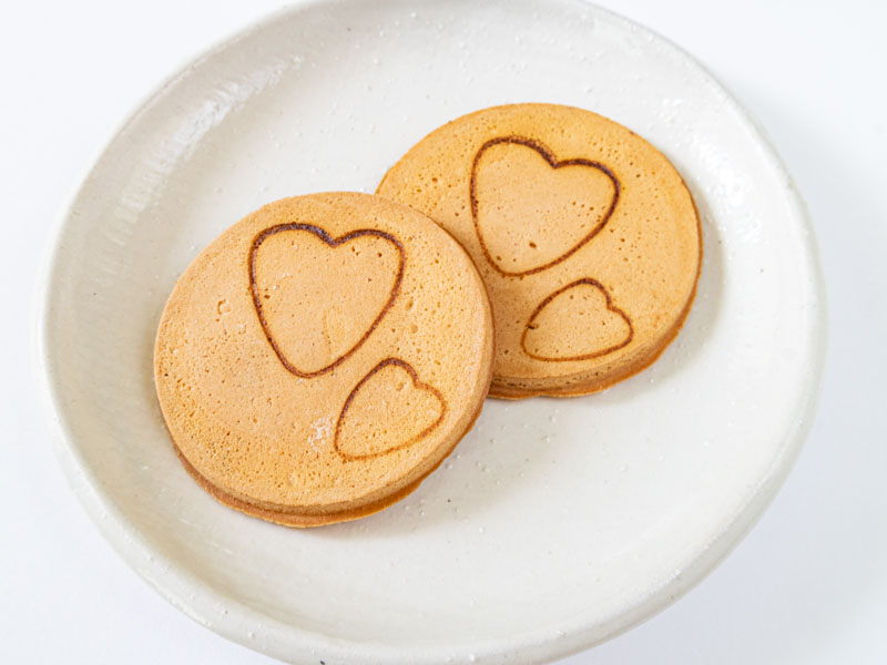 ハッピーシェルをお皿に乗せたところ