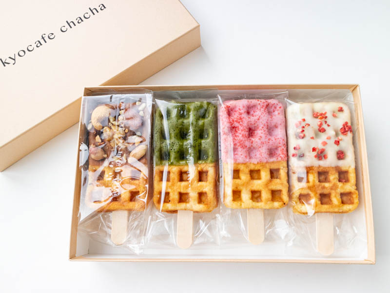 kyocafe chachaワッフル 開封