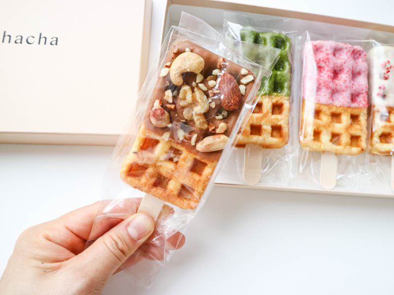 kyocafe chachaワッフルの個包装