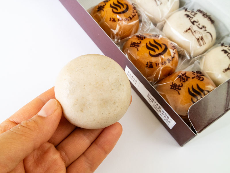 鹿教湯温泉そばまんじゅう