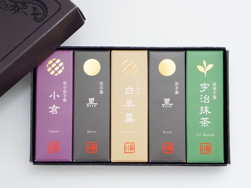 森八 小型羊羹 粋 中身(全体)
