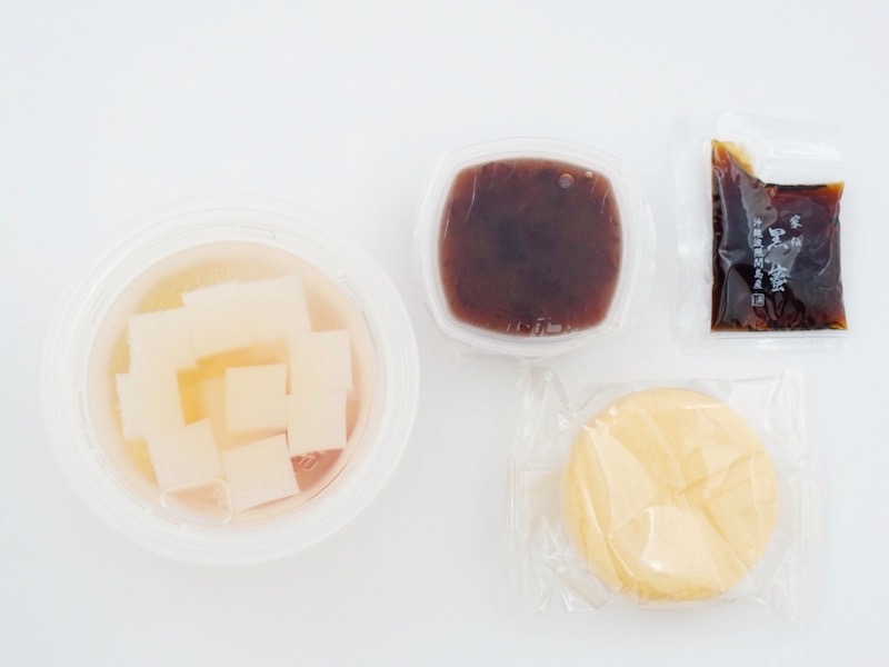 森八 葛あんみつ トッピング