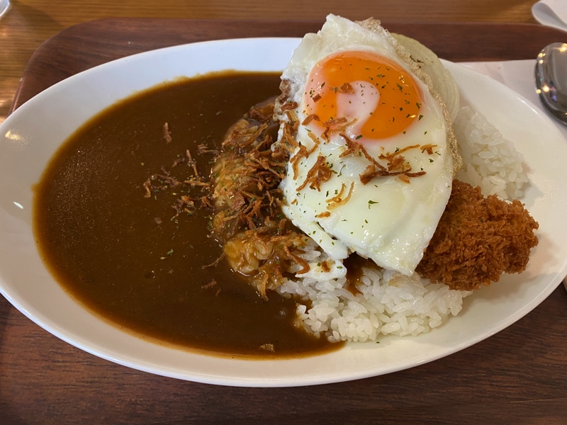 道の駅 東浦ターミナルパークのカフェメニュー カレー