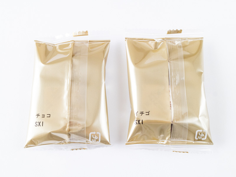 カファレルパルテンツァの個包装裏