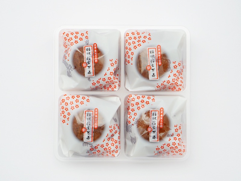 桔梗屋 桔梗信玄餅万寿 仕切り