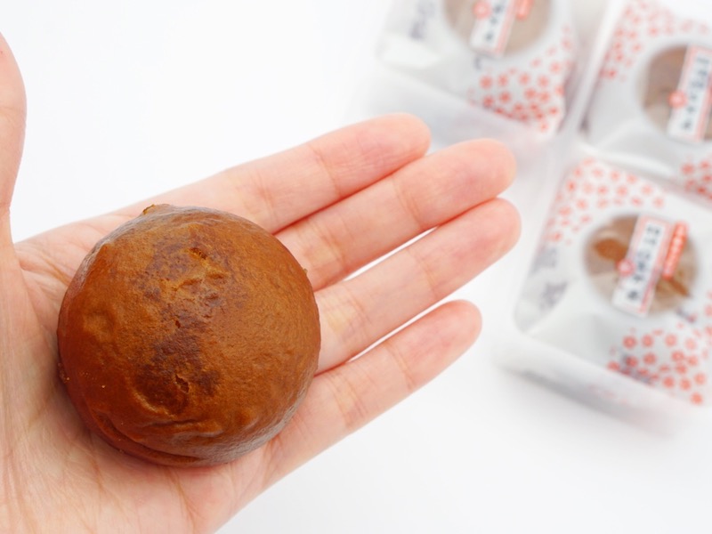 桔梗屋 桔梗信玄餅万寿 開封したところ