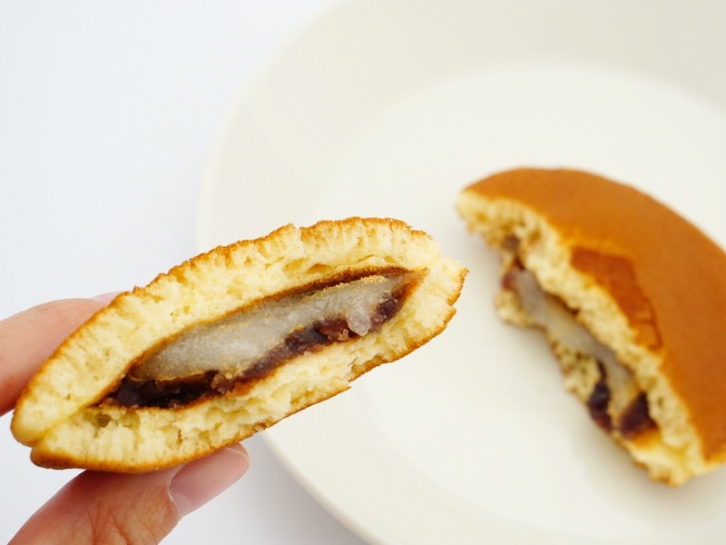 桔梗屋 桔梗信玄餅どら 断面