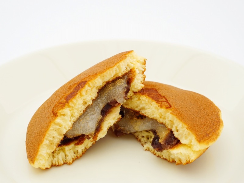 桔梗屋 桔梗信玄餅どら 割ったところ