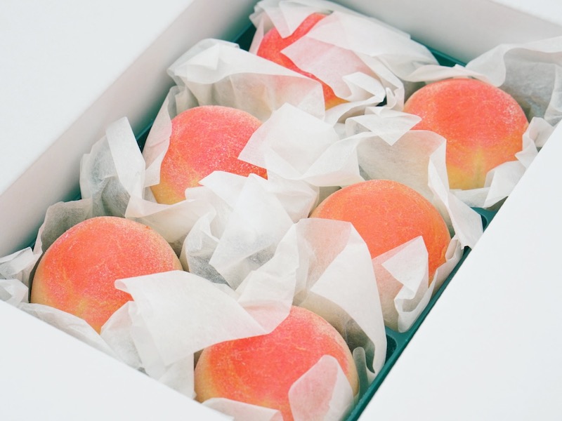 桔梗屋 信玄桃 袋から出したところ