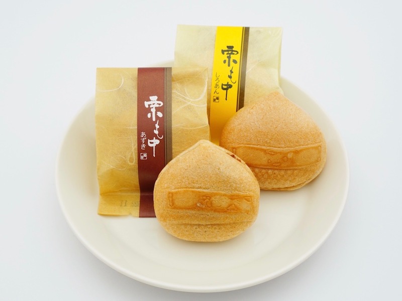 松月堂 栗も中 あずきとしろあん