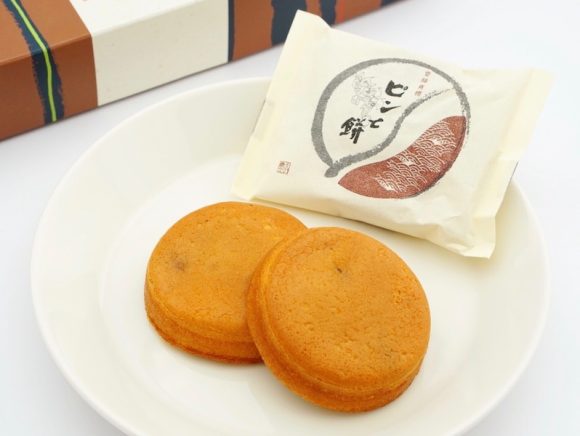 天乃路本舗 ピンと餅 中身(拡大)