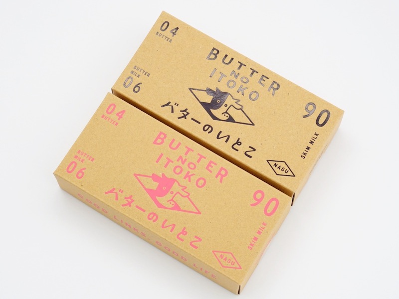 バターのいとこ ミルク味とあんバター味