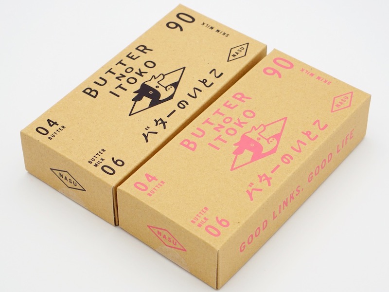 バターのいとこ 箱のデザイン