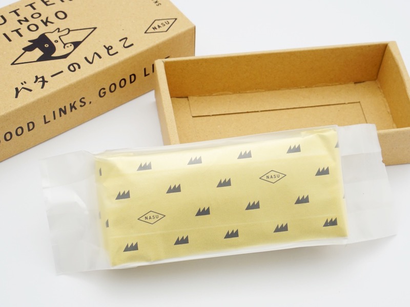 バターのいとこ 透明な袋に入っているところ