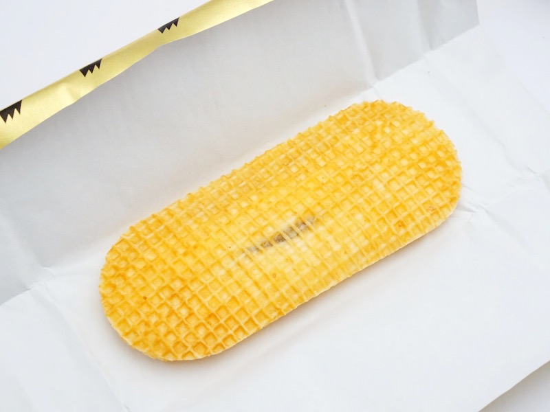 バターのいとこ 包みを開いたところ