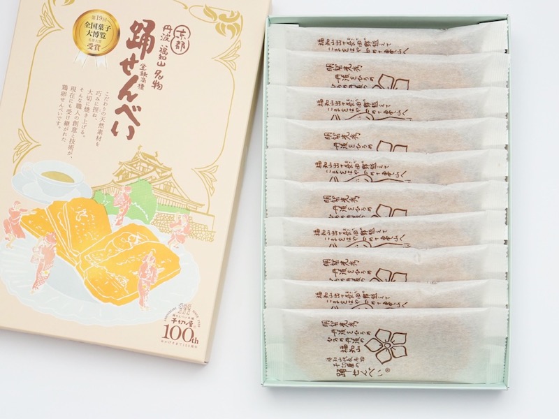 ちきり屋 踊せんべい 中身(全体)