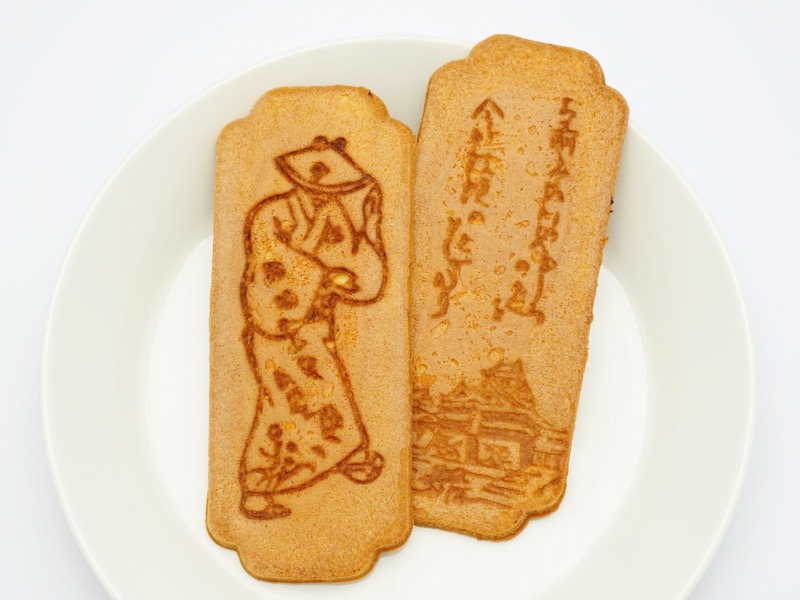 ちきり屋 踊せんべい 絵柄