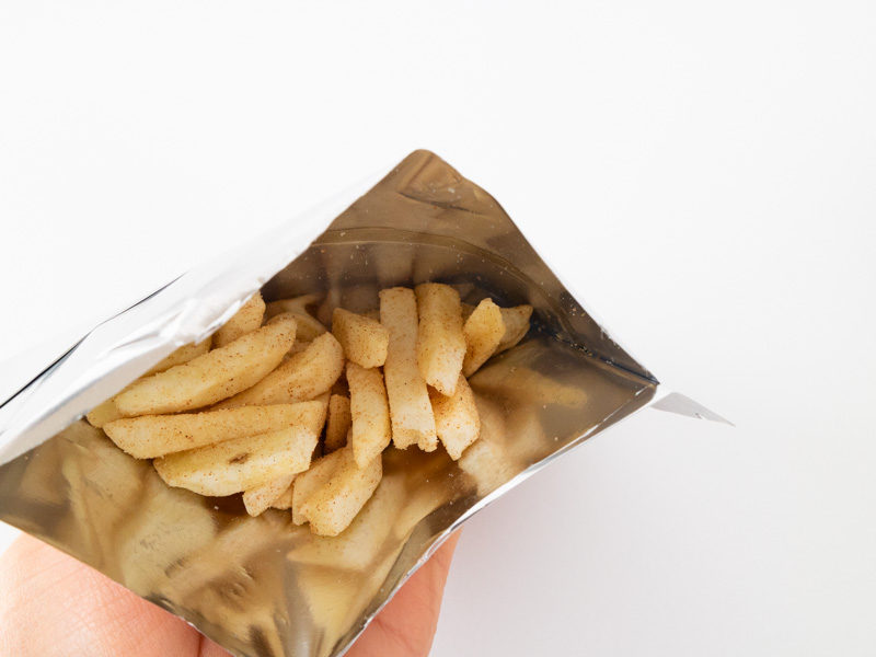 甲州牛ポテトスティック袋の中身