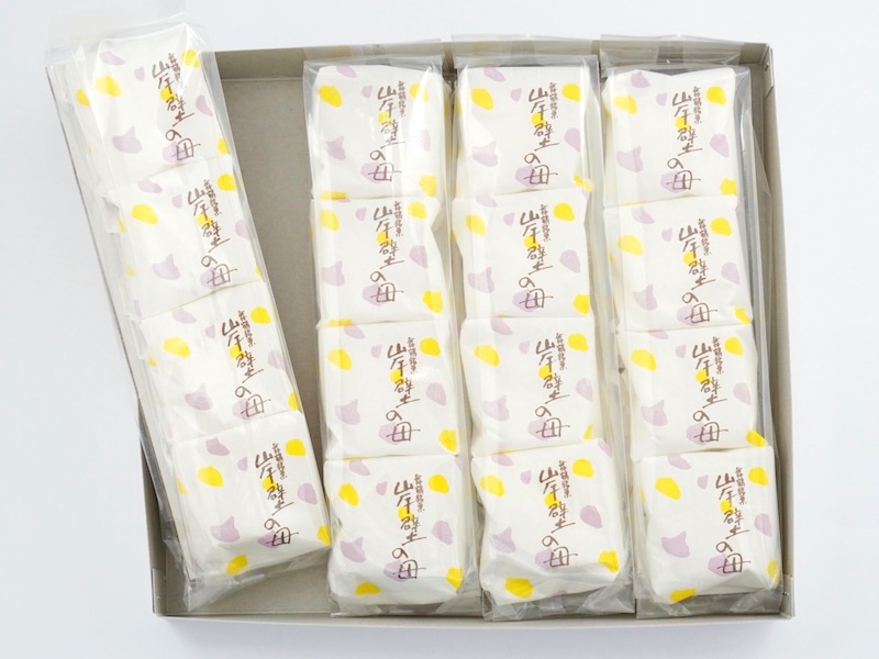 和菓子舗 新蝶屋 岸壁の母 透明な袋入り