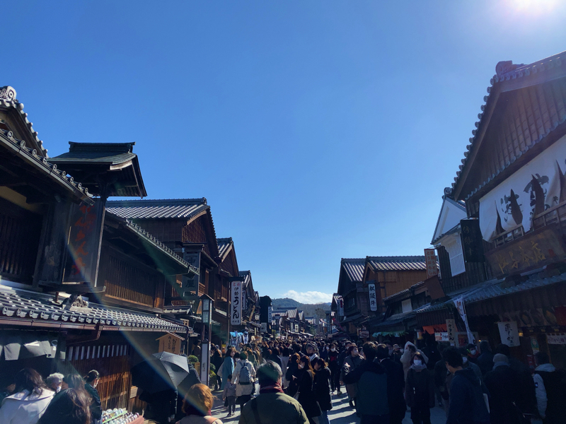 おかげ横丁の風景