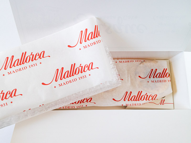 マヨルカ バスクチーズケーキ冷凍便の梱包材